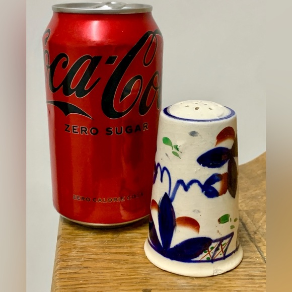 Early 19th Century Gaudy Welsh Old Buddha Oyster Pattern Salt Shaker - Picture 10 of 13